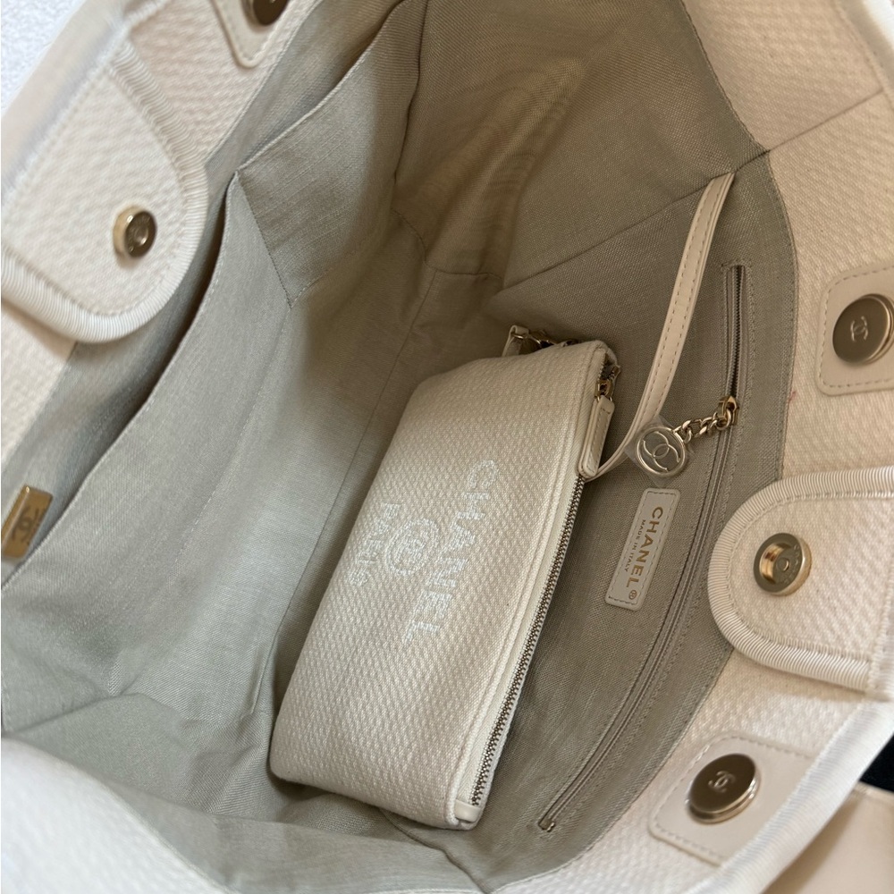 Chanel Deauville Shopping Bag - Picture 4 of 4
